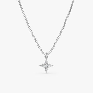 1.0 CT Round Bezel Solitaire Lab Grown Diamond Necklace