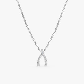 1.0 CT Round Bezel Solitaire Lab Grown Diamond Necklace