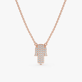 1.0 CT Round Bezel Solitaire Lab Grown Diamond Necklace