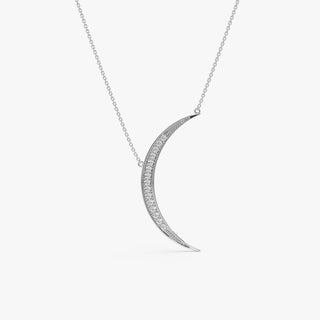 1.0 CT Round Bezel Solitaire Lab Grown Diamond Necklace