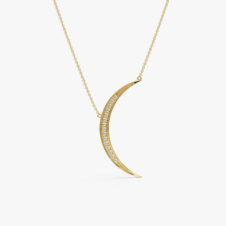 1.0 CT Round Bezel Solitaire Lab Grown Diamond Necklace