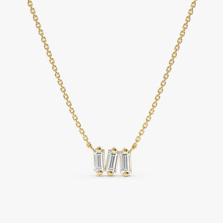 1.0 CT Round Bezel Solitaire Lab Grown Diamond Necklace