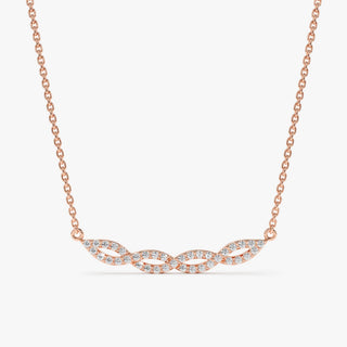 1.0 CT Round Bezel Solitaire Lab Grown Diamond Necklace