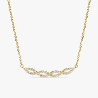 1.0 CT Round Bezel Solitaire Lab Grown Diamond Necklace