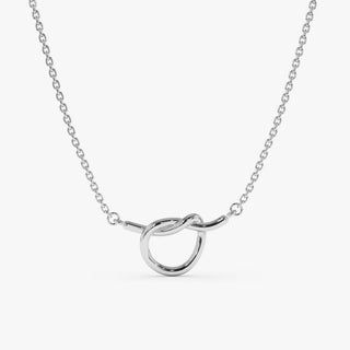 1.0 CT Round Bezel Solitaire Lab Grown Diamond Necklace
