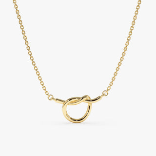 1.0 CT Round Bezel Solitaire Lab Grown Diamond Necklace