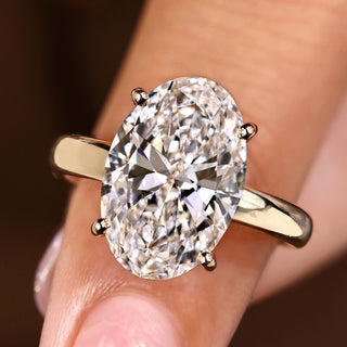 Cushion Hidden Halo Lab Grown Diamond Engagement Ring