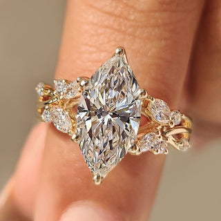 Cushion Hidden Halo Lab Grown Diamond Engagement Ring