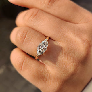 Cushion Hidden Halo Lab Grown Diamond Engagement Ring