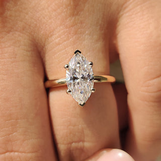 Cushion Hidden Halo Lab Grown Diamond Engagement Ring