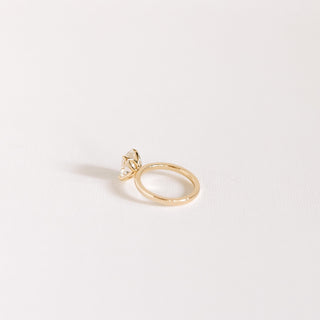 Cushion Hidden Halo Lab Grown Diamond Engagement Ring