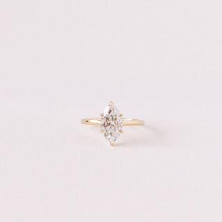 Cushion Hidden Halo Lab Grown Diamond Engagement Ring