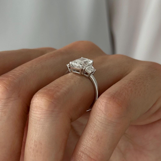 Round Halo, Pave & Split Shank Engagement Ring – 1.93 CT Lab Grown Diamond