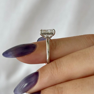 Round Halo, Pave & Split Shank Engagement Ring – 1.93 CT Lab Grown Diamond