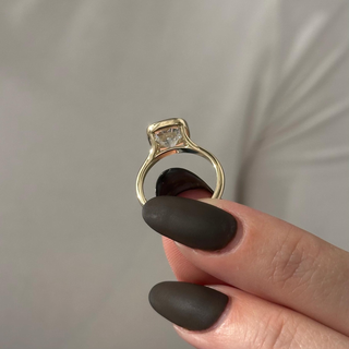 Round Halo, Pave & Split Shank Engagement Ring – 1.93 CT Lab Grown Diamond