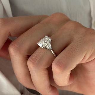 Round Halo, Pave & Split Shank Engagement Ring – 1.93 CT Lab Grown Diamond