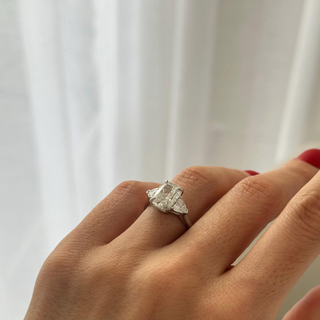 Round Halo, Pave & Split Shank Engagement Ring – 1.93 CT Lab Grown Diamond
