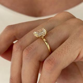 Round Halo, Pave & Split Shank Engagement Ring – 1.93 CT Lab Grown Diamond