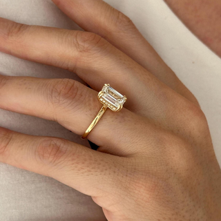 Round Halo, Pave & Split Shank Engagement Ring – 1.93 CT Lab Grown Diamond