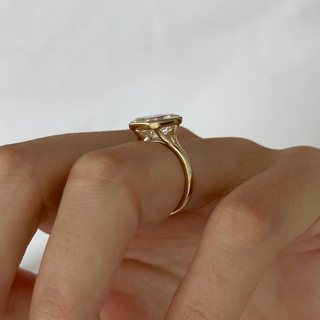 Round Halo, Pave & Split Shank Engagement Ring – 1.93 CT Lab Grown Diamond