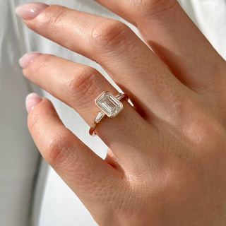 Round Halo, Pave & Split Shank Engagement Ring – 1.93 CT Lab Grown Diamond