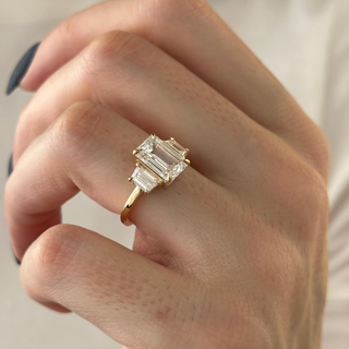 Round Halo, Pave & Split Shank Engagement Ring – 1.93 CT Lab Grown Diamond