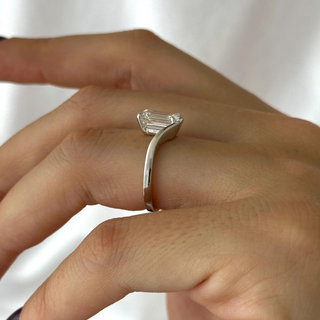 Round Halo, Pave & Split Shank Engagement Ring – 1.93 CT Lab Grown Diamond