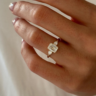 Round Halo, Pave & Split Shank Engagement Ring – 1.93 CT Lab Grown Diamond