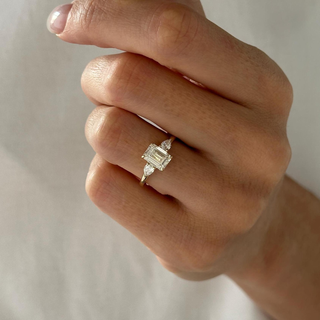 Round Halo, Pave & Split Shank Engagement Ring – 1.93 CT Lab Grown Diamond