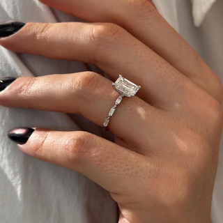 Round Halo, Pave & Split Shank Engagement Ring – 1.93 CT Lab Grown Diamond
