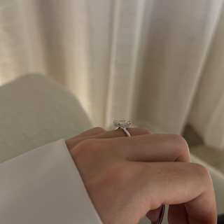 Round Halo, Pave & Split Shank Engagement Ring – 1.93 CT Lab Grown Diamond
