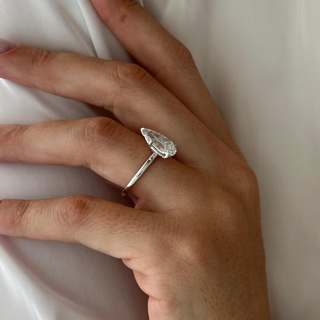 Round Halo, Pave & Split Shank Engagement Ring – 1.93 CT Lab Grown Diamond