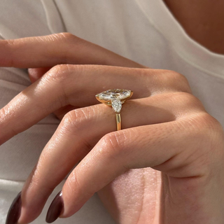 Round Halo, Pave & Split Shank Engagement Ring – 1.93 CT Lab Grown Diamond