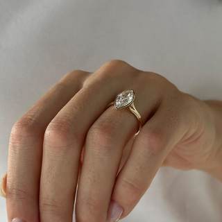 Round Halo, Pave & Split Shank Engagement Ring – 1.93 CT Lab Grown Diamond