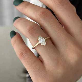 Round Halo, Pave & Split Shank Engagement Ring – 1.93 CT Lab Grown Diamond