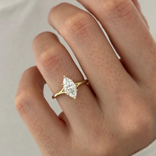 Round Halo, Pave & Split Shank Engagement Ring – 1.93 CT Lab Grown Diamond