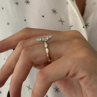 Round Halo, Pave & Split Shank Engagement Ring – 1.93 CT Lab Grown Diamond