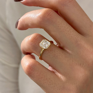 Round Halo, Pave & Split Shank Engagement Ring – 1.93 CT Lab Grown Diamond