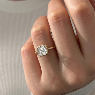 Round Halo, Pave & Split Shank Engagement Ring – 1.93 CT Lab Grown Diamond