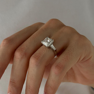 Round Halo, Pave & Split Shank Engagement Ring – 1.93 CT Lab Grown Diamond