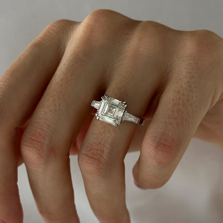Round Halo, Pave & Split Shank Engagement Ring – 1.93 CT Lab Grown Diamond