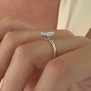 Round Halo, Pave & Split Shank Engagement Ring – 1.93 CT Lab Grown Diamond