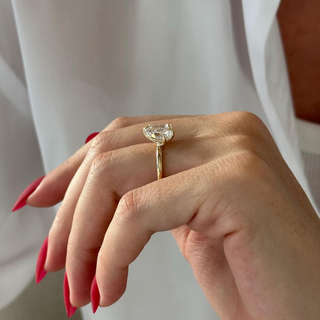Round Halo, Pave & Split Shank Engagement Ring – 1.93 CT Lab Grown Diamond