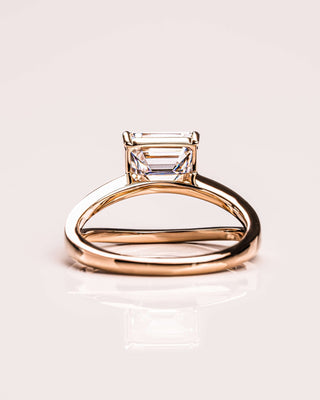 Cushion Hidden Halo Lab Grown Diamond Engagement Ring
