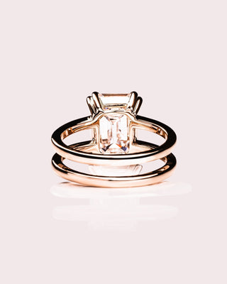 Cushion Hidden Halo Lab Grown Diamond Engagement Ring