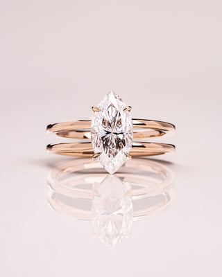 Cushion Hidden Halo Lab Grown Diamond Engagement Ring