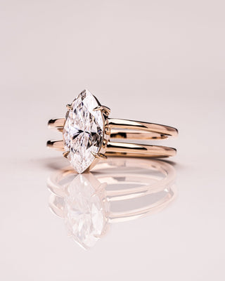 Cushion Hidden Halo Lab Grown Diamond Engagement Ring