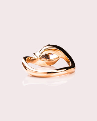 Cushion Hidden Halo Lab Grown Diamond Engagement Ring
