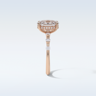 4 CT Dainty Engagement Ring Featuring Cushion Moissanite 18