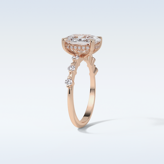 4 CT Dainty Engagement Ring Featuring Cushion Moissanite 19